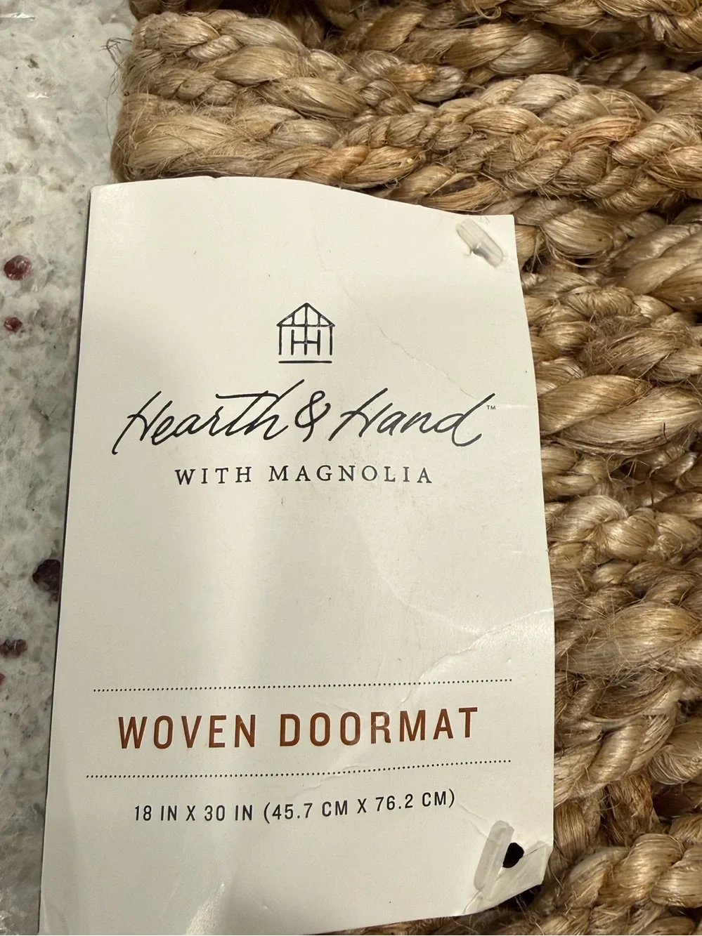 Hearth & Hand handwoven braided