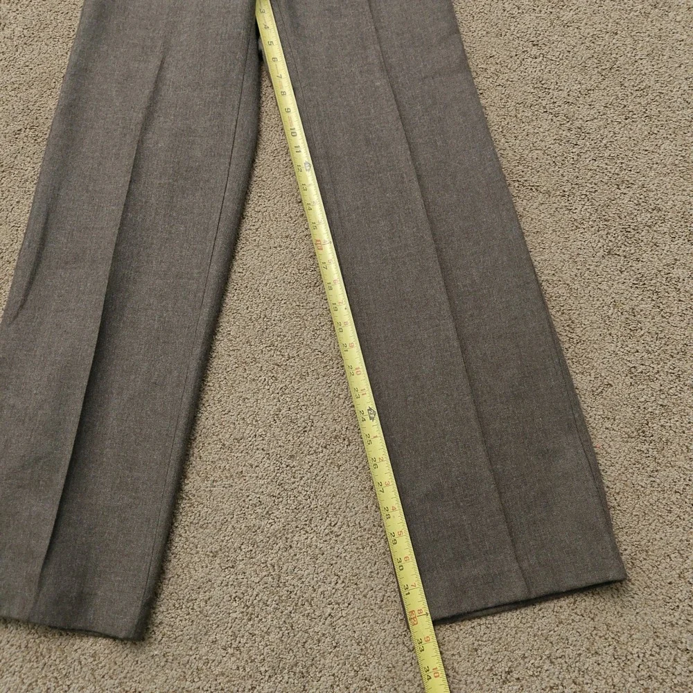 Vintage Angels Flight Tobias Kotzin Mens 32L Brown Dress Slacks Flat Front USA