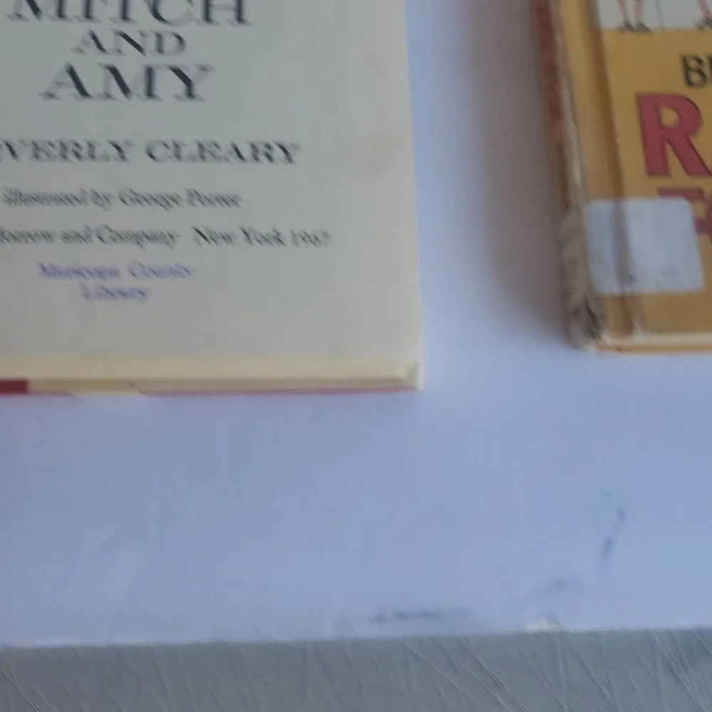 VTG‎ Mitch and Amy Beverly Cleary 1967 1st Ed HC DJ Ramona Forever Lot 2 Readers