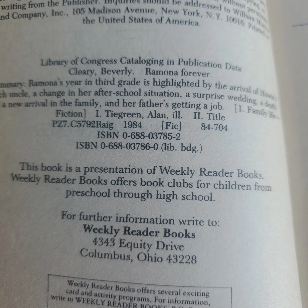 VTG‎ Mitch and Amy Beverly Cleary 1967 1st Ed HC DJ Ramona Forever Lot 2 Readers