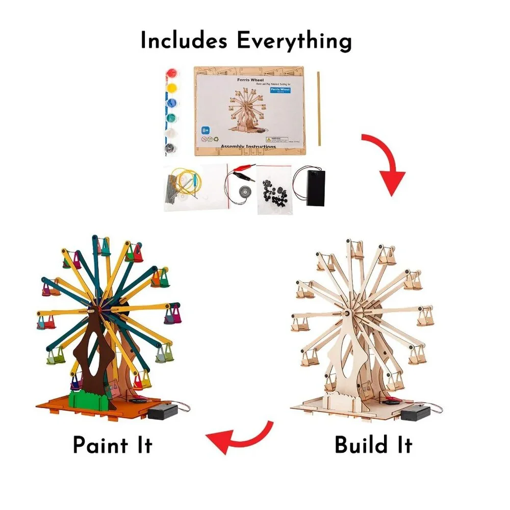 National Geographic wooden ferris