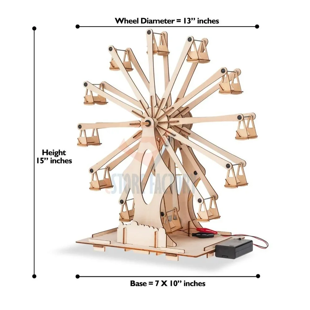 National Geographic wooden ferris