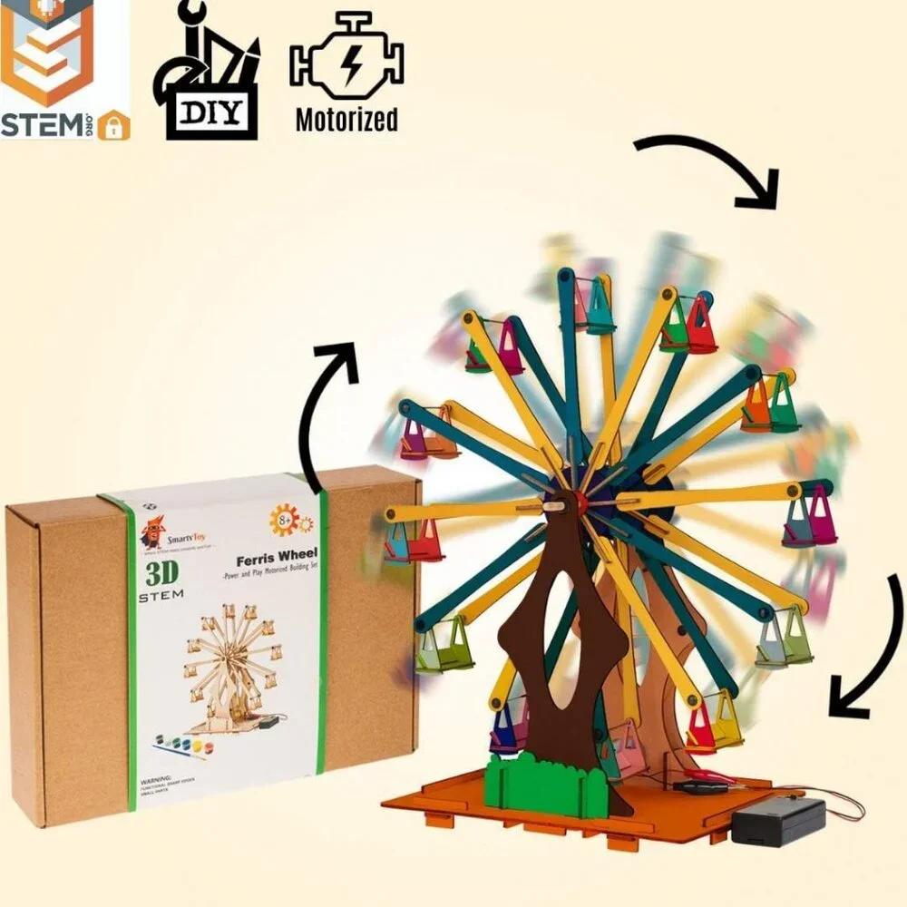 National Geographic wooden ferris