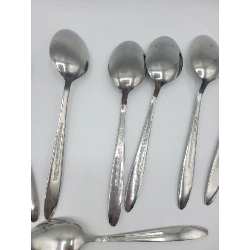 Stanley Roberts Florentine Rose stainless‎ steel 16 tsp 8 tbsp (24)