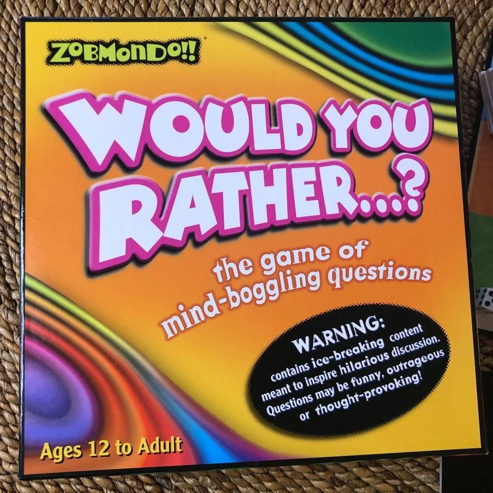 Would You Rather…? Game Ages 12 to Adult Family‎