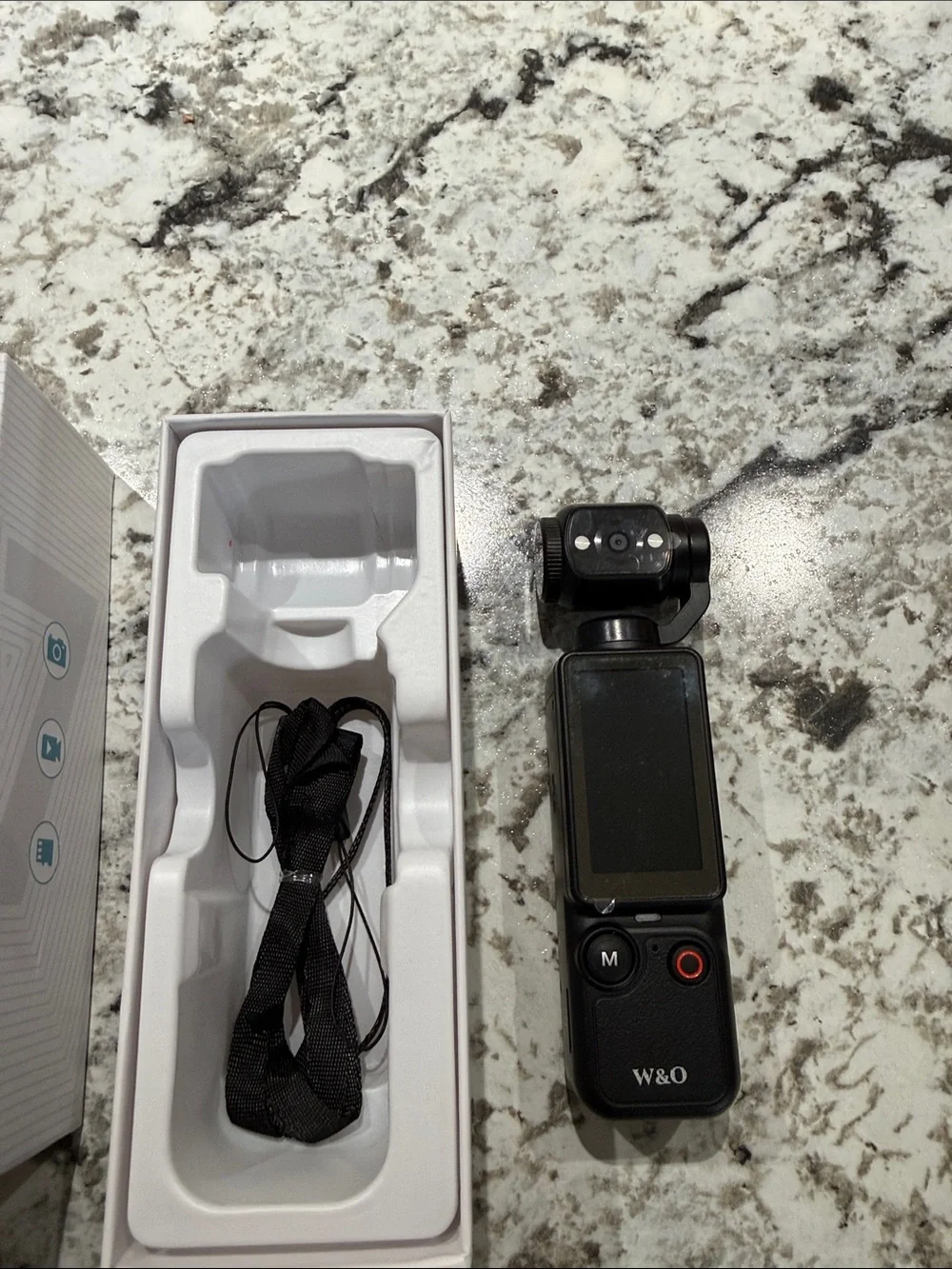 W&O Q7 CCD Digital Camera - Black