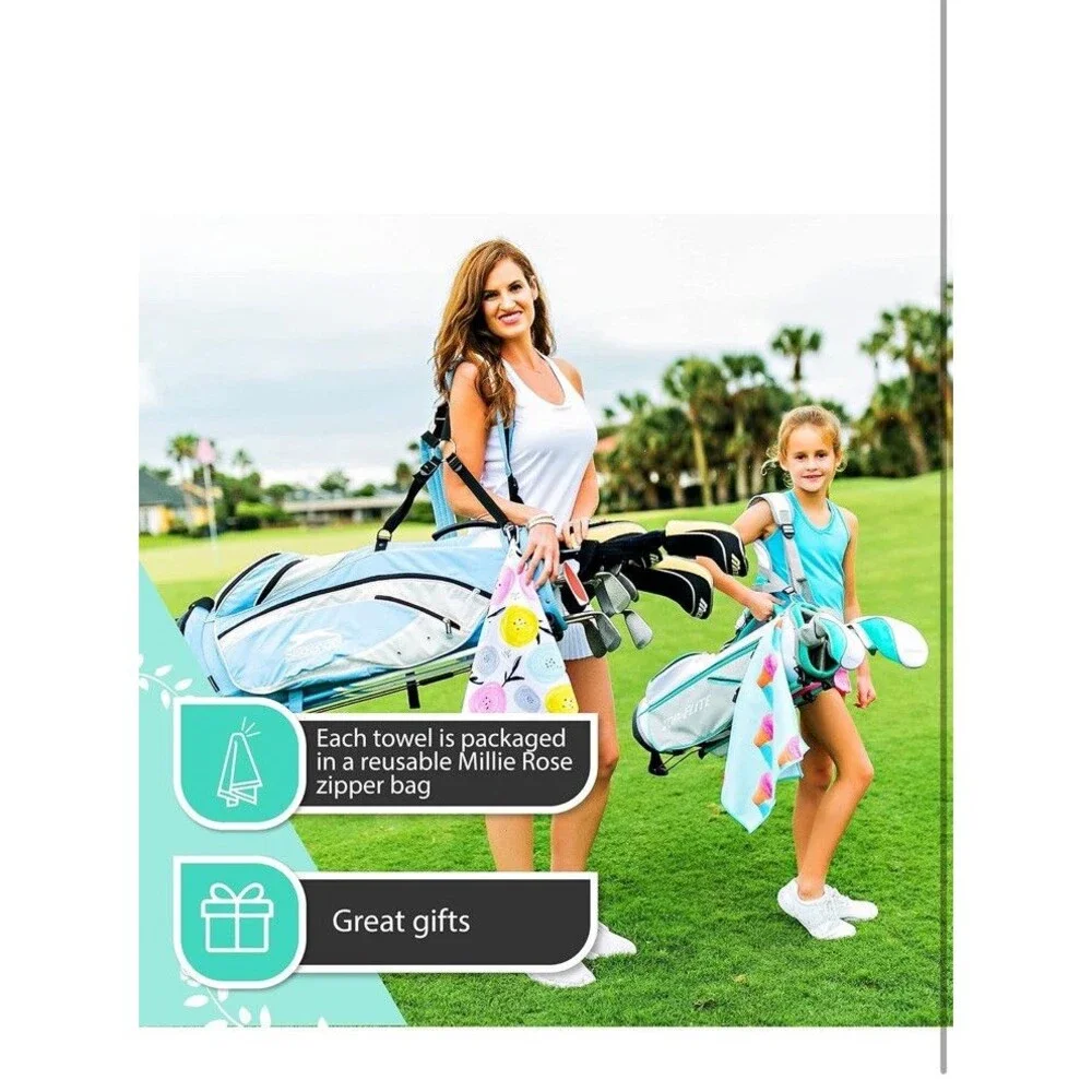 Wolf Golf Towels enhance your