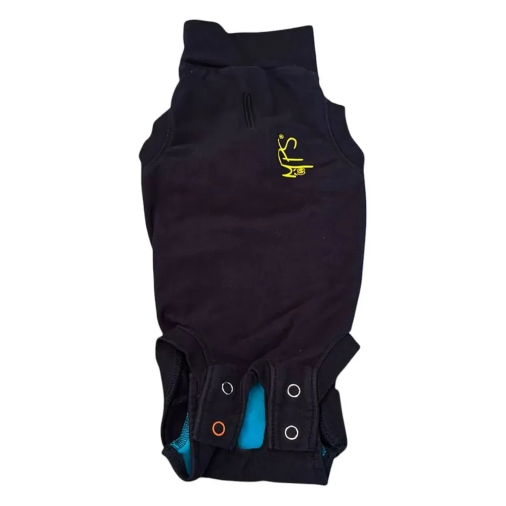 MEDICAL PET SUIT  Protective Pet Shirt Dog Black XS