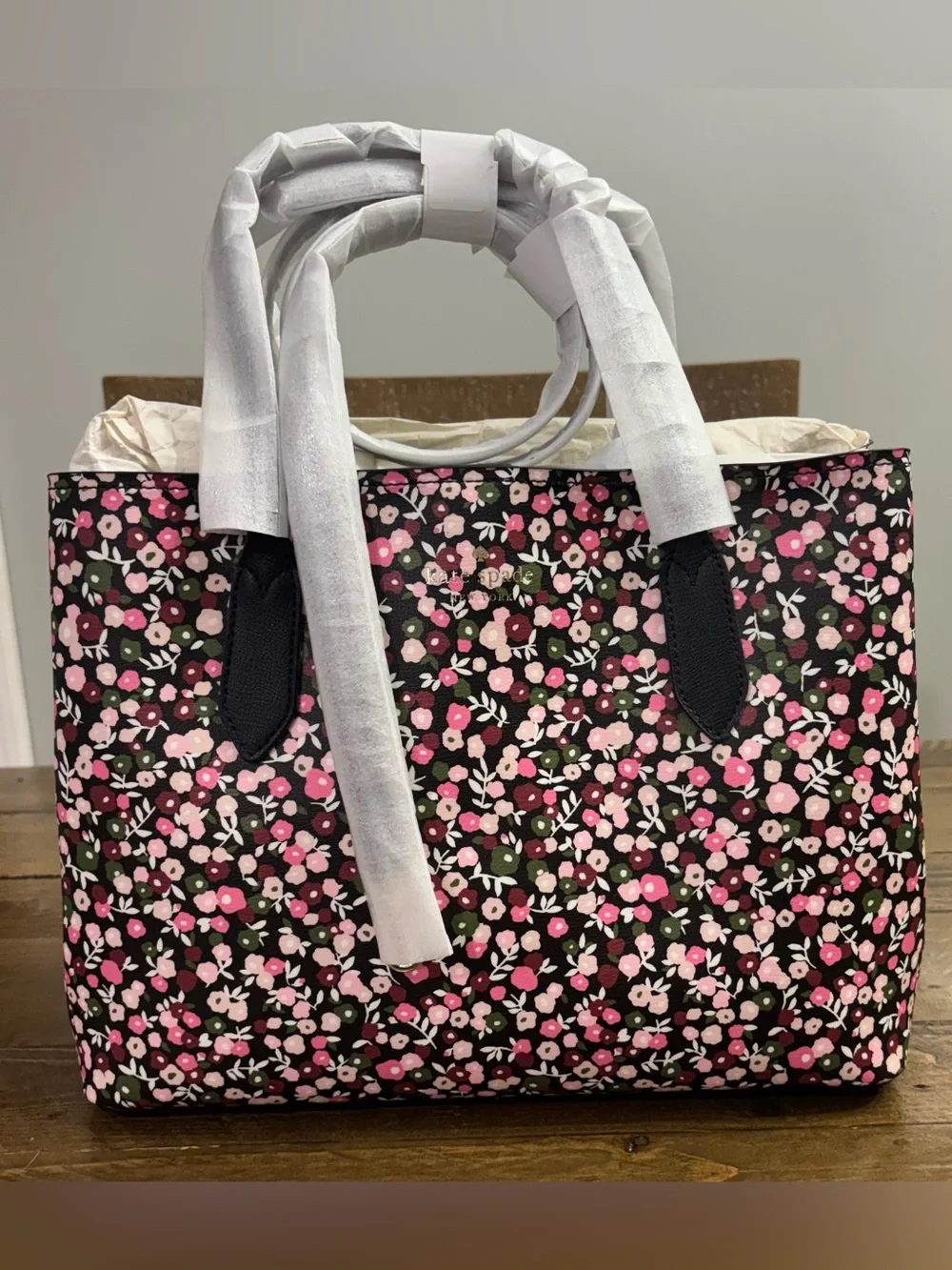 Kate Spade Harper Park Avenue Floral Satchel