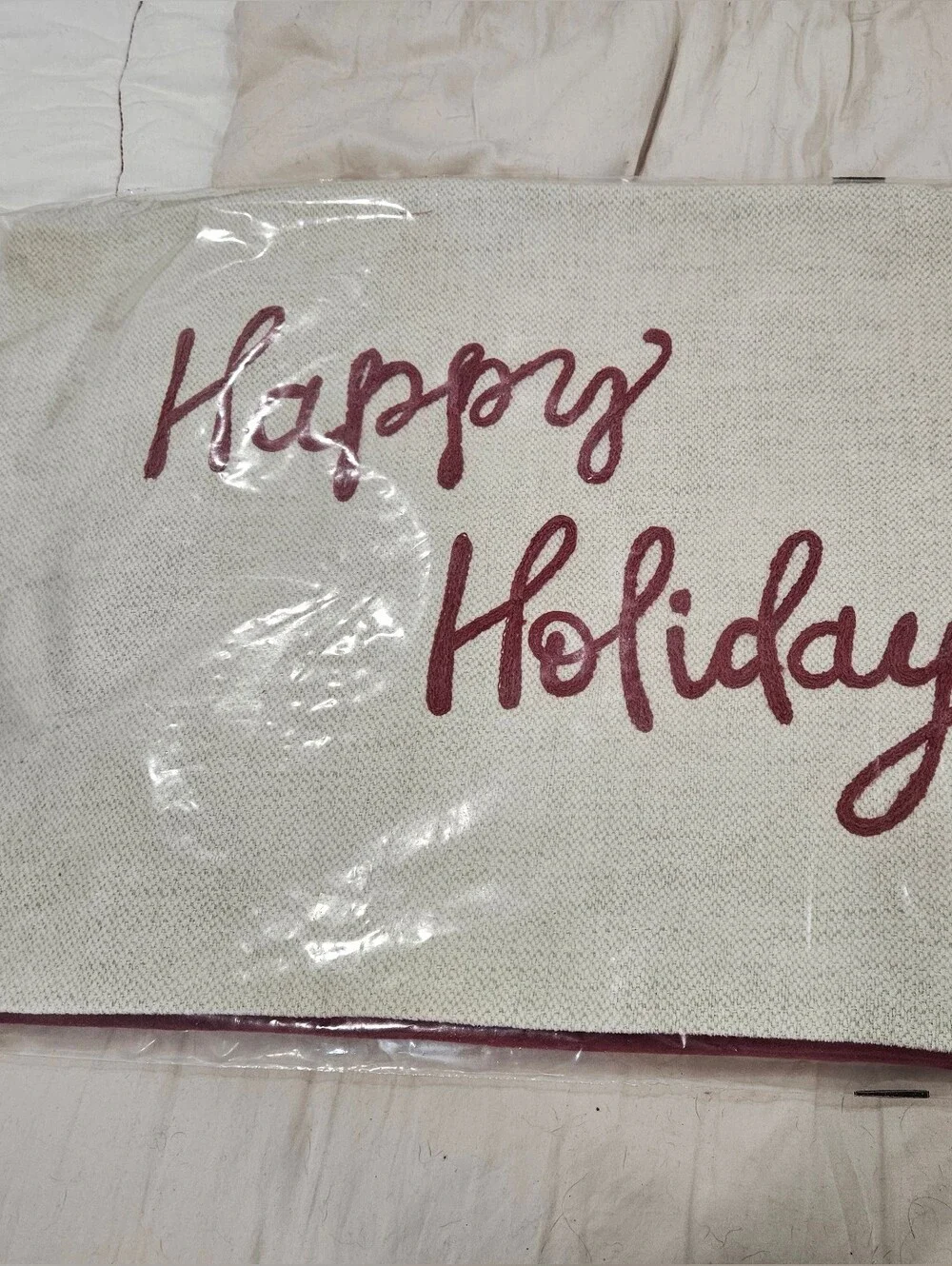 Pottery Barn festive rectangular