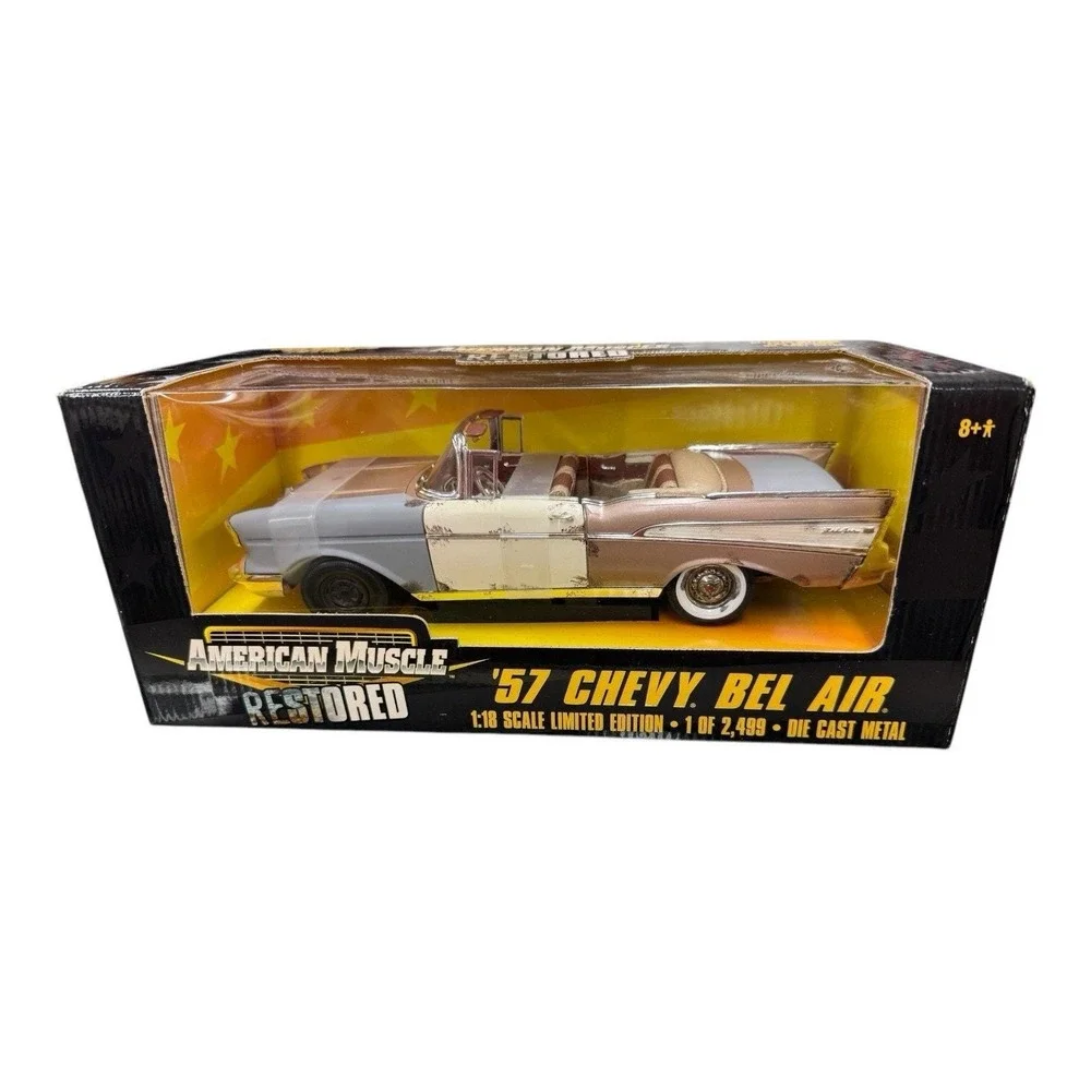 American Muscle Restored 1:18 '57 Chevy Bel‎ Air Diecast Car