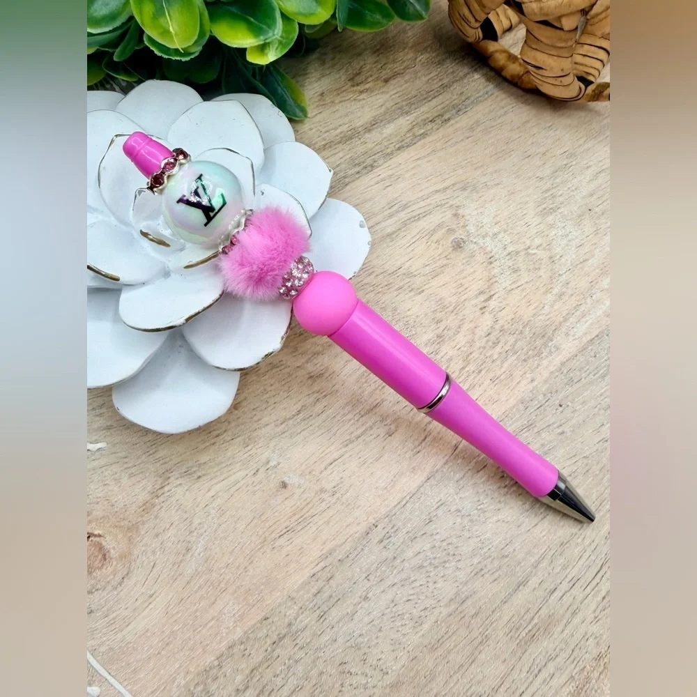 Designer Inspired Handmade Beaded Pen