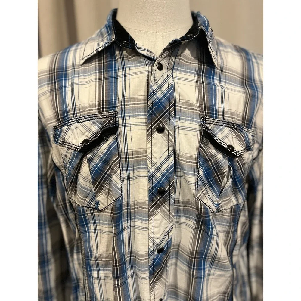 Western Rise shirt pearl black