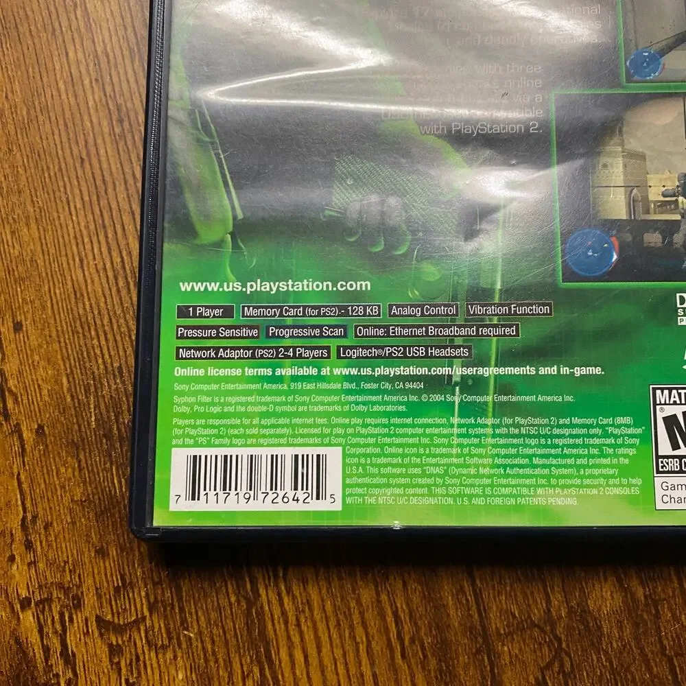 Sony syphon filter