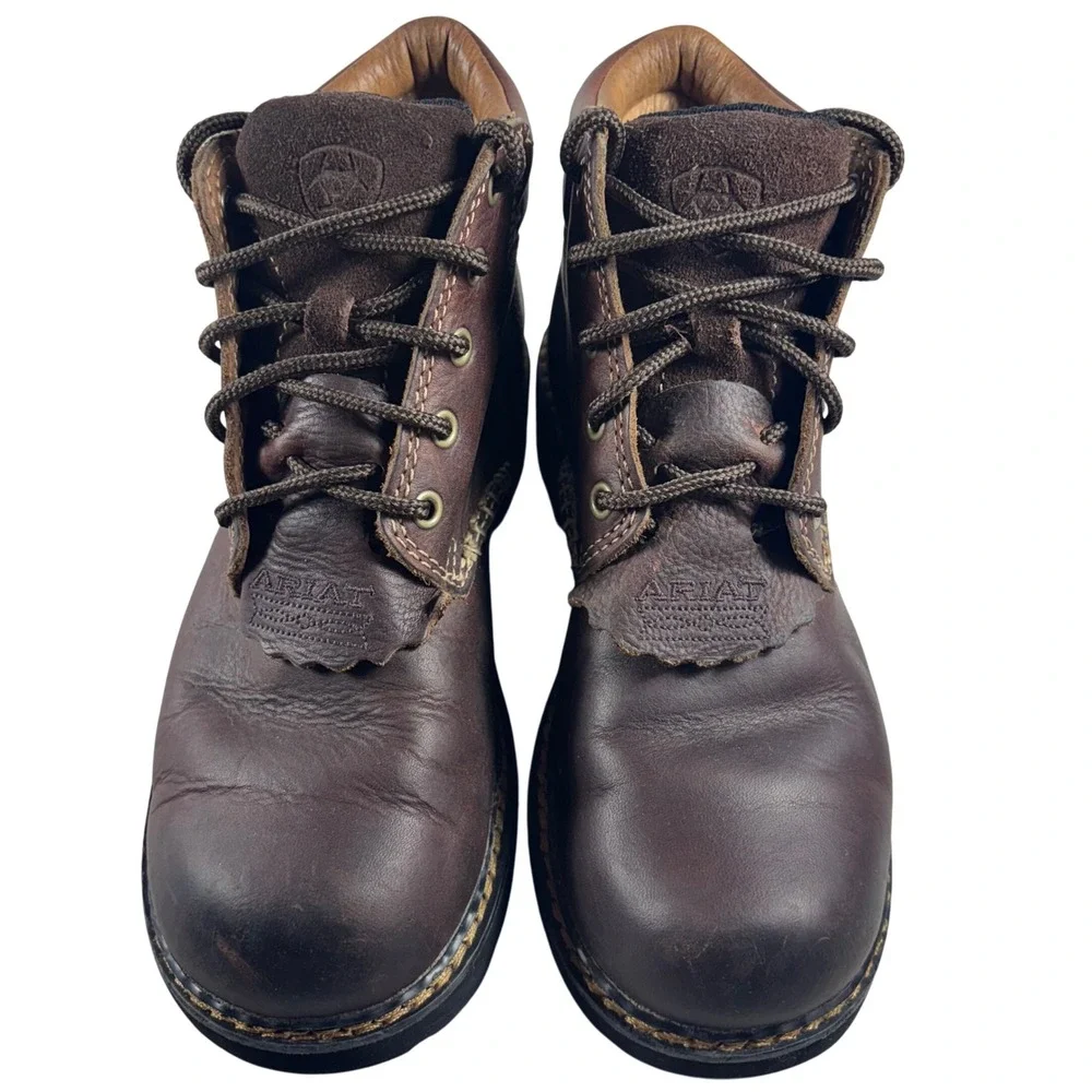 Ariat‎ Canyon Women's Brown Leather Lace Up Casual Chukka Boots Size 7