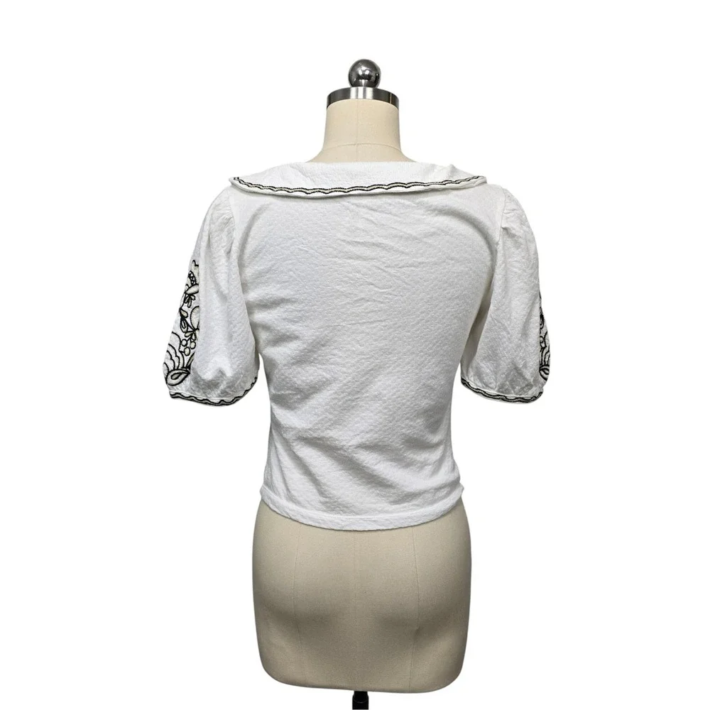 Anthropologie cropped top