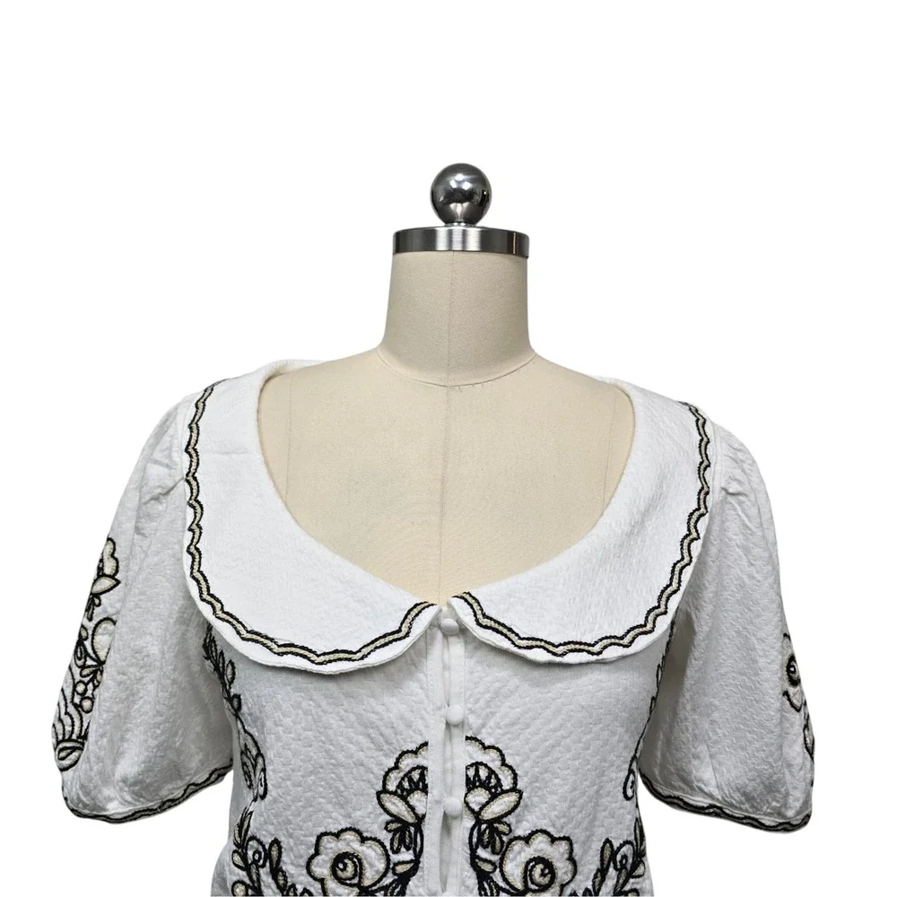Anthropologie cropped top
