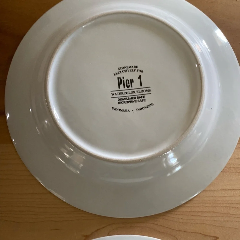 Pier 1 pier1 assiettes