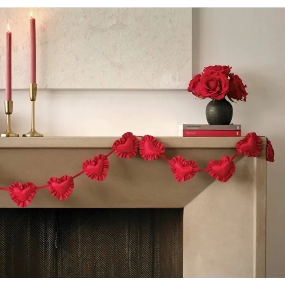 Threshold red fabric