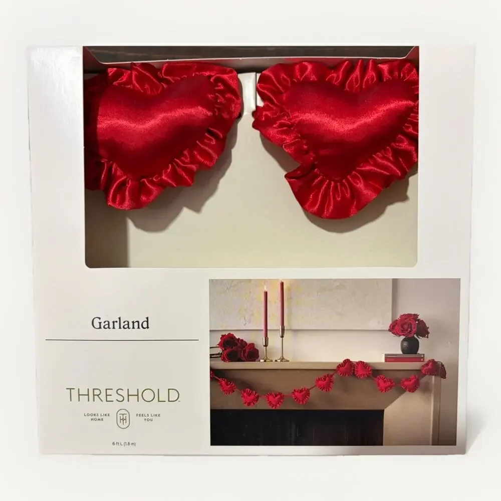 Threshold red fabric