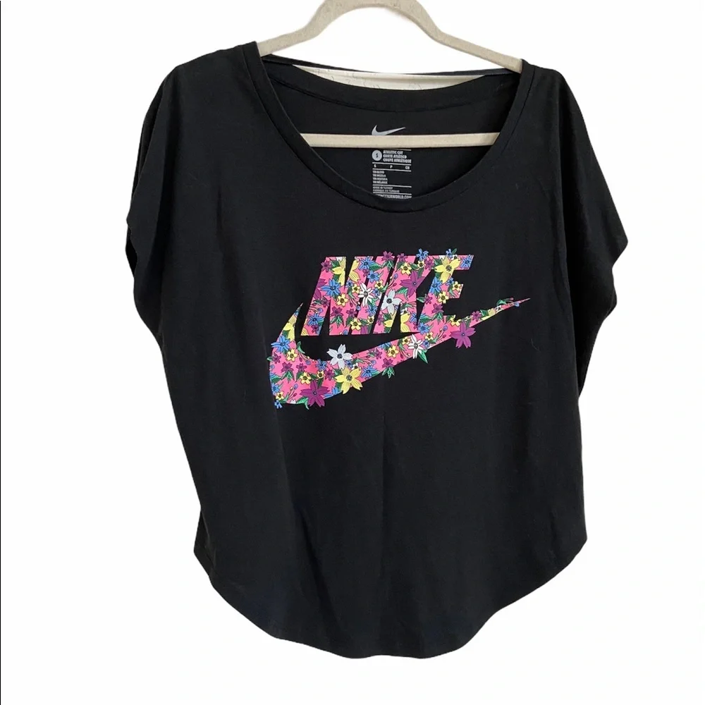 Nike floral logo