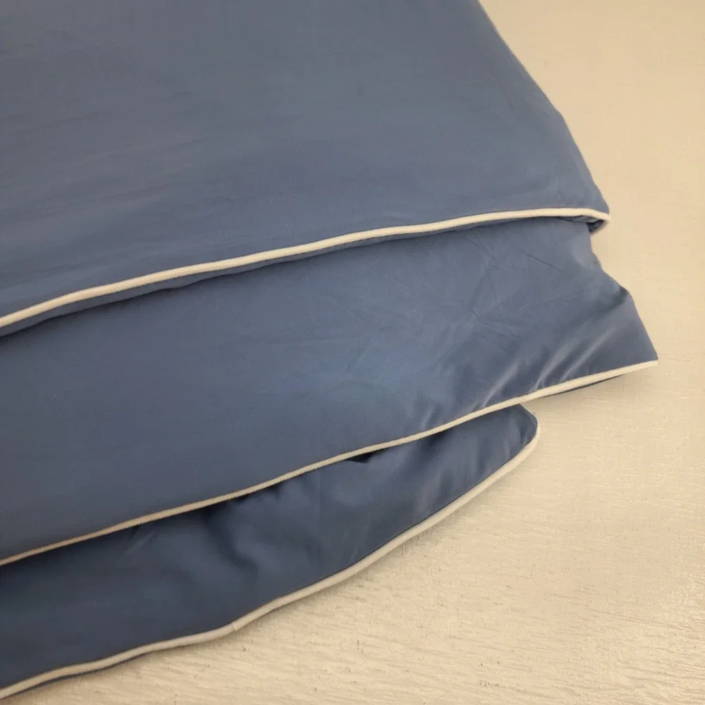 Queen Size | Dusty Blue Cooling Blanket Comforter Hot Sleepers Summer Breathable