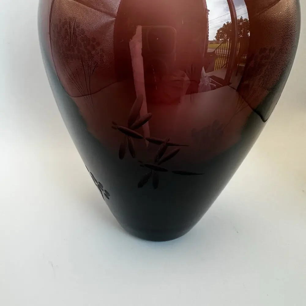 Unmarked hand blown