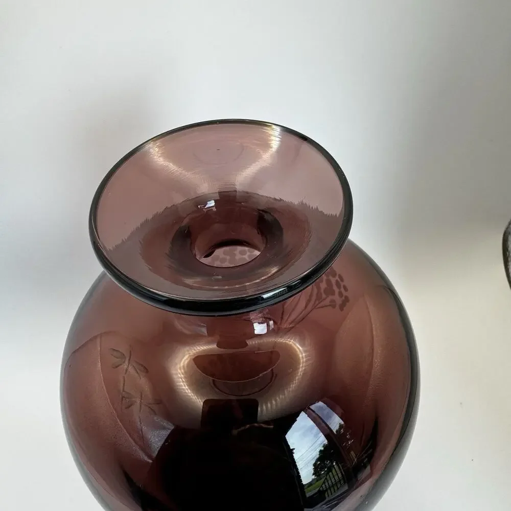Unmarked hand blown