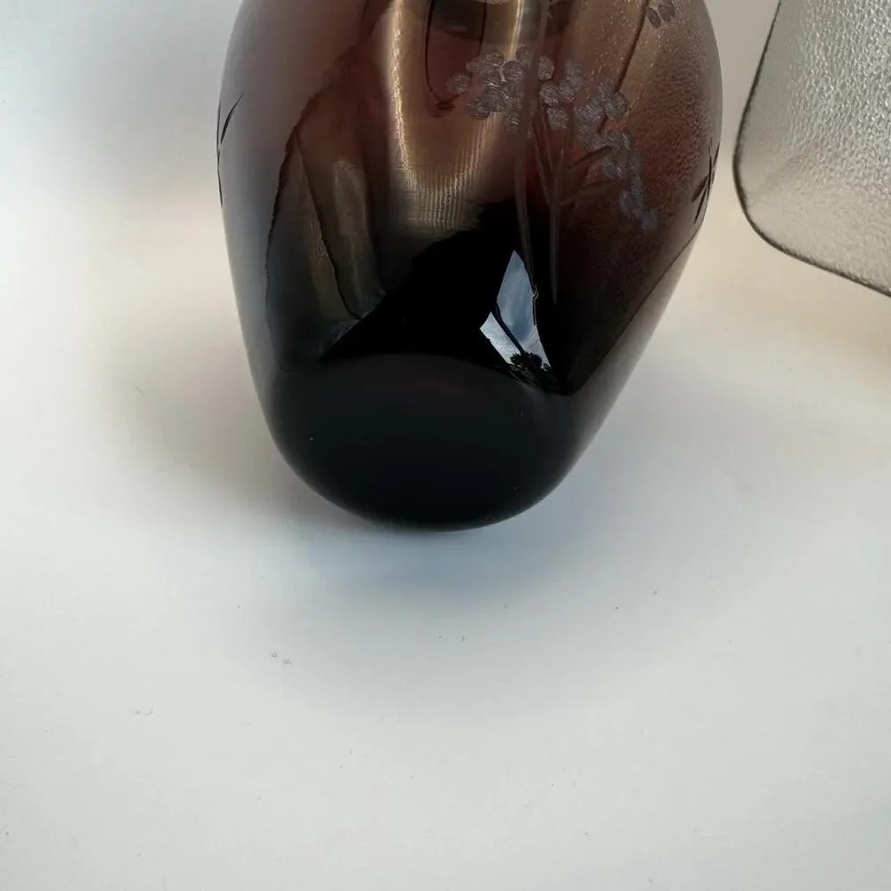 Unmarked hand blown