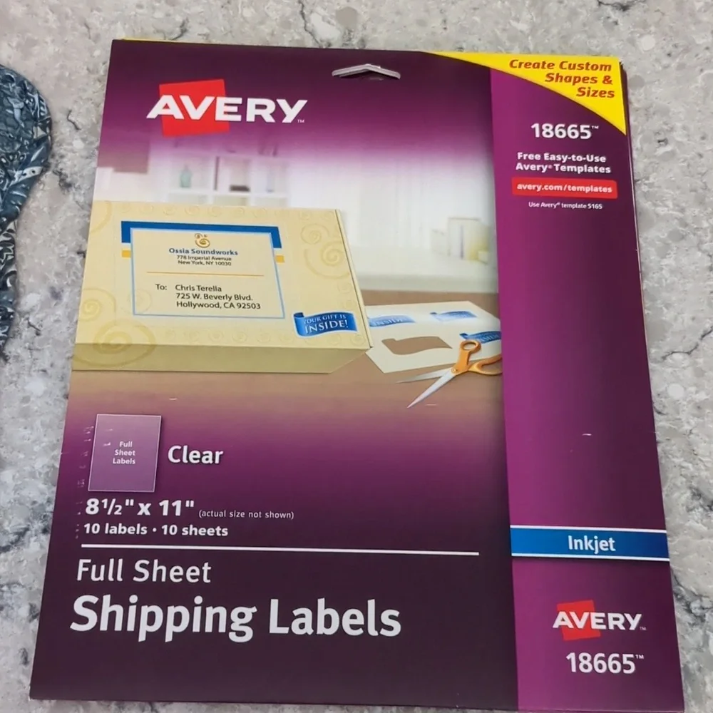 Avery what included