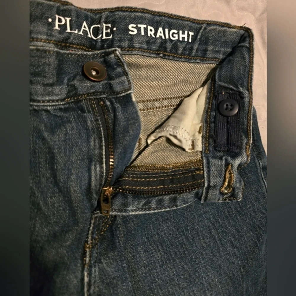 The Children's‎ Place Boy's Denim Jeans. Straight Fit. Adjustable Waist. Size 10