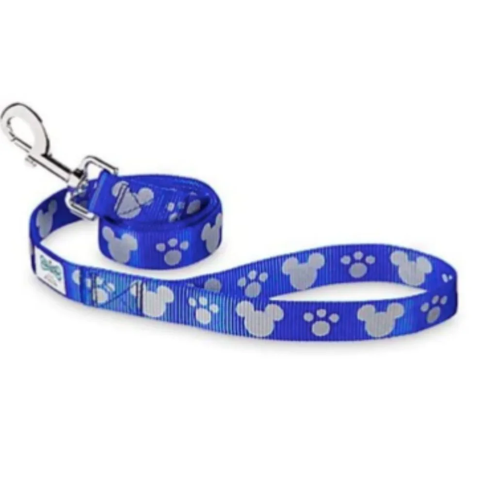 Disney Tails‎ Mickey Mouse Reflective Dog Lead Blu