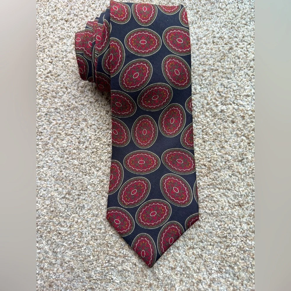 Vintage Brooks Brothers Makers All Silk Tie Made In USA