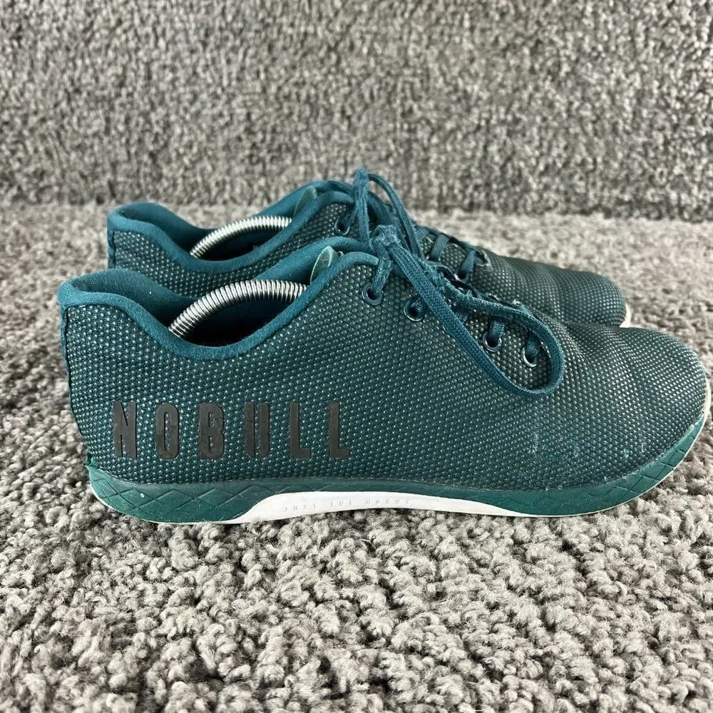 NOBULL Weightlifting Trainer Gym Shoes Mens 12 Blue Low Top