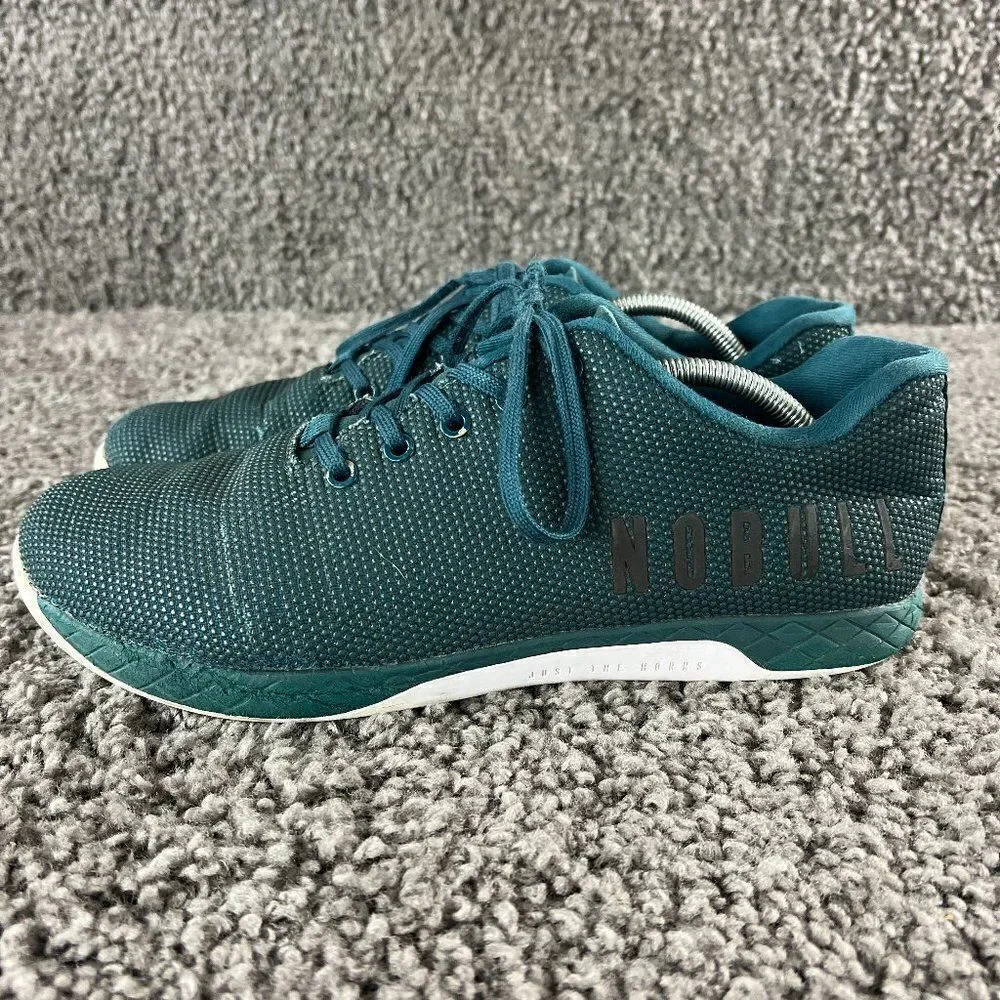 NOBULL Weightlifting Trainer Gym Shoes Mens 12 Blue Low Top