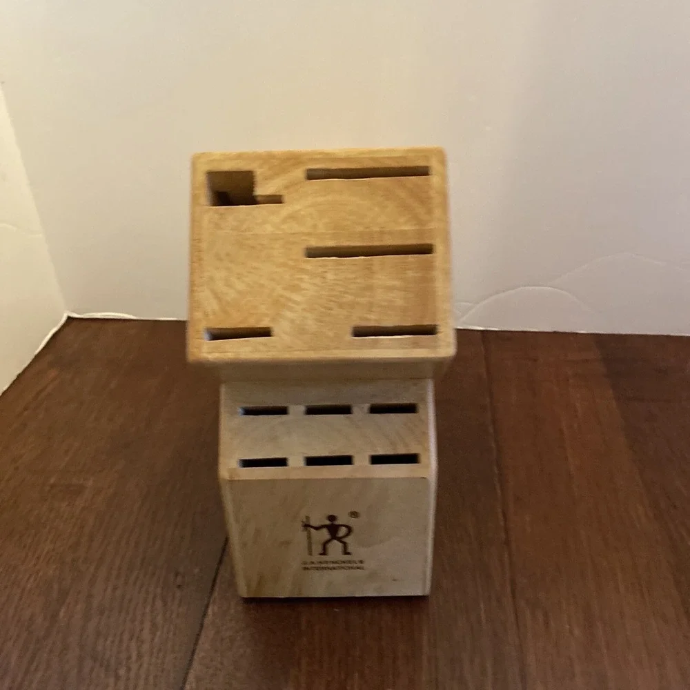 JA Henckels International 11 Slot Hardwood Knife Block