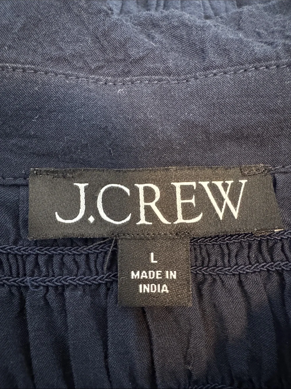J. Crew crew navy