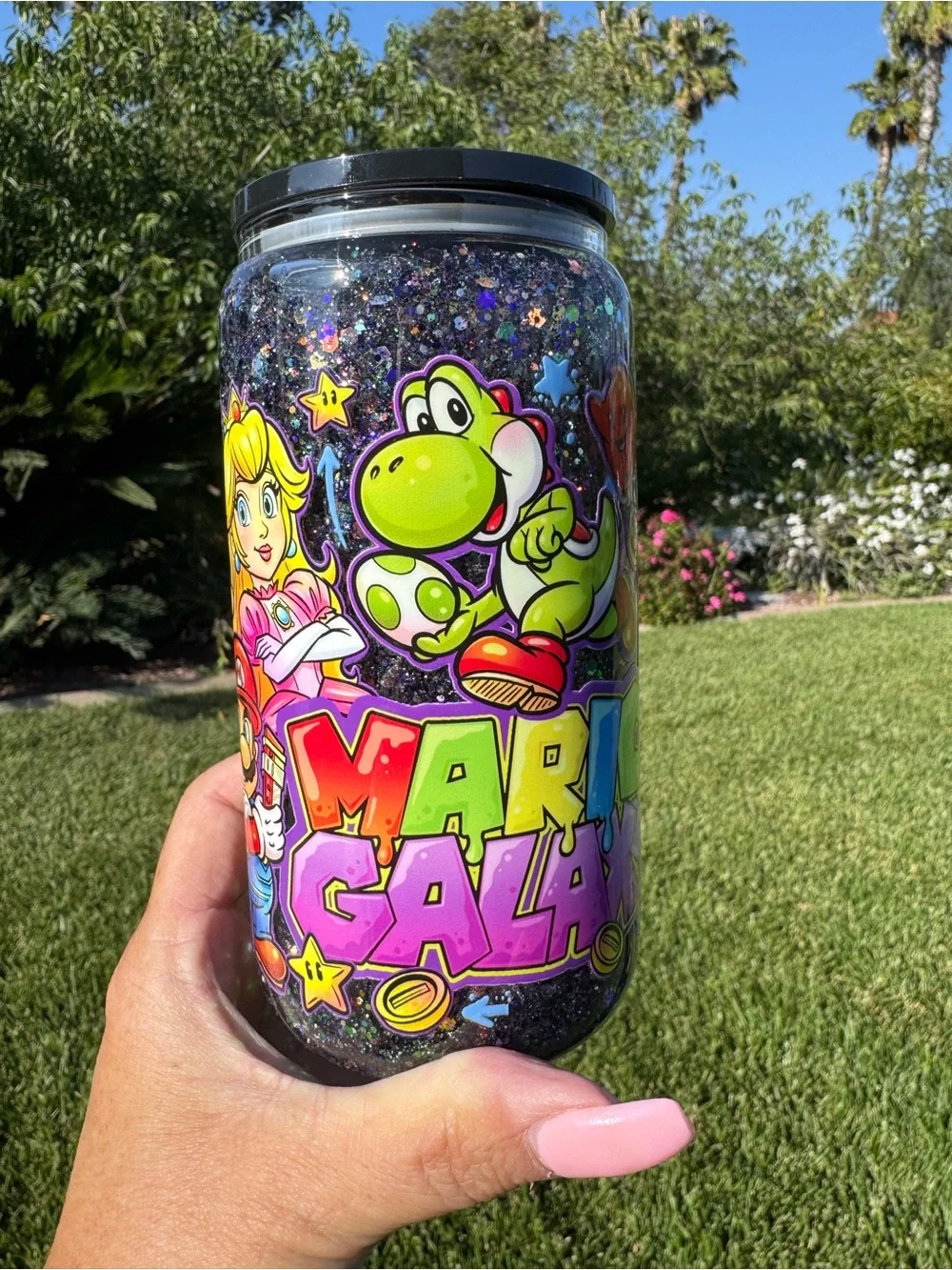 Handmade mario galaxy