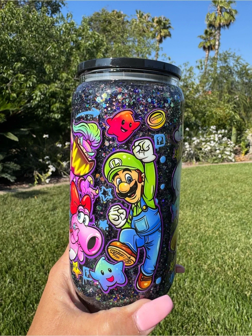 Handmade mario galaxy