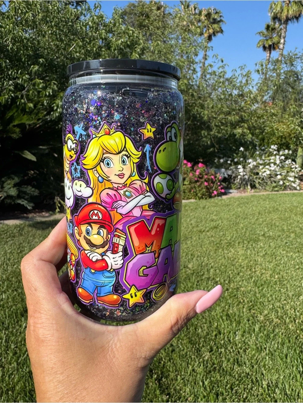 Handmade mario galaxy