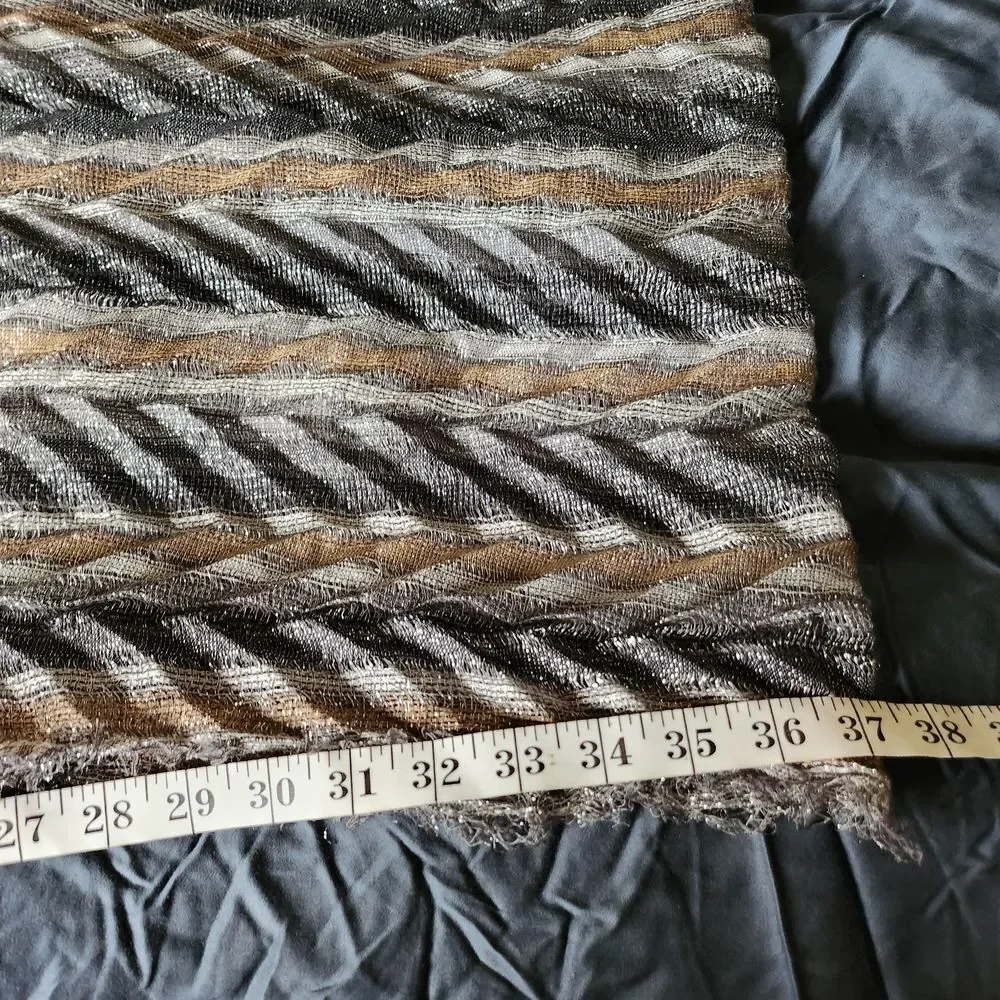 Source Unknown layering elegant stripes