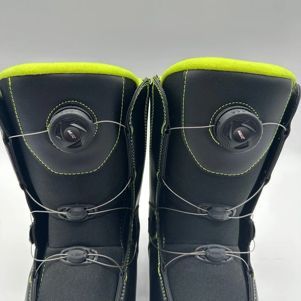 Whitewoods Matrix 880 Snowboard Boots Mens 13 Black Neon MOZ‎ Dial Thinsulate