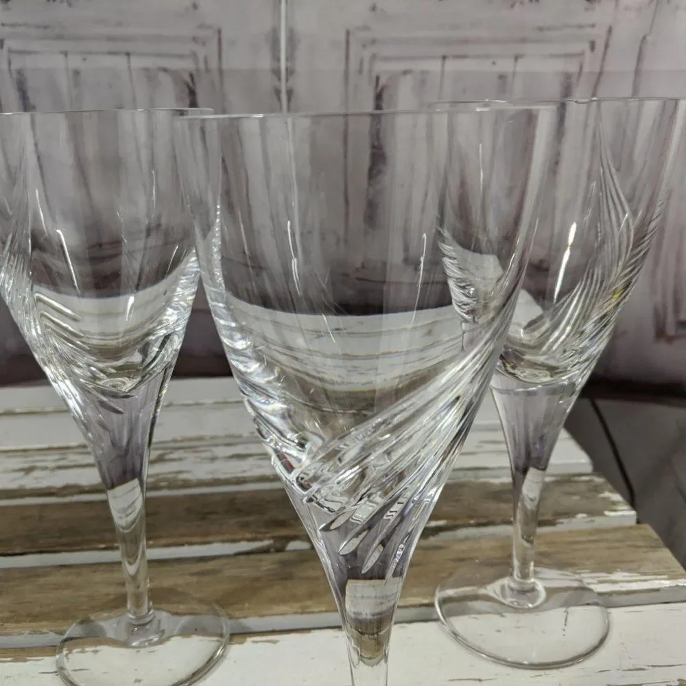 champagne glasses tall by