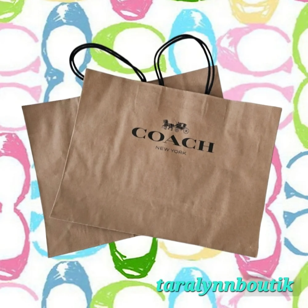 Coach gift bags