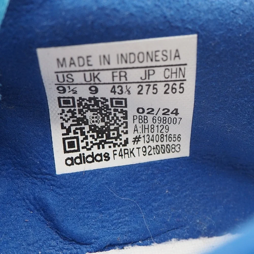 Adidas Samba Predator Freestyle Argentina M9.5 W11 Low Profile Sneakers Soccer