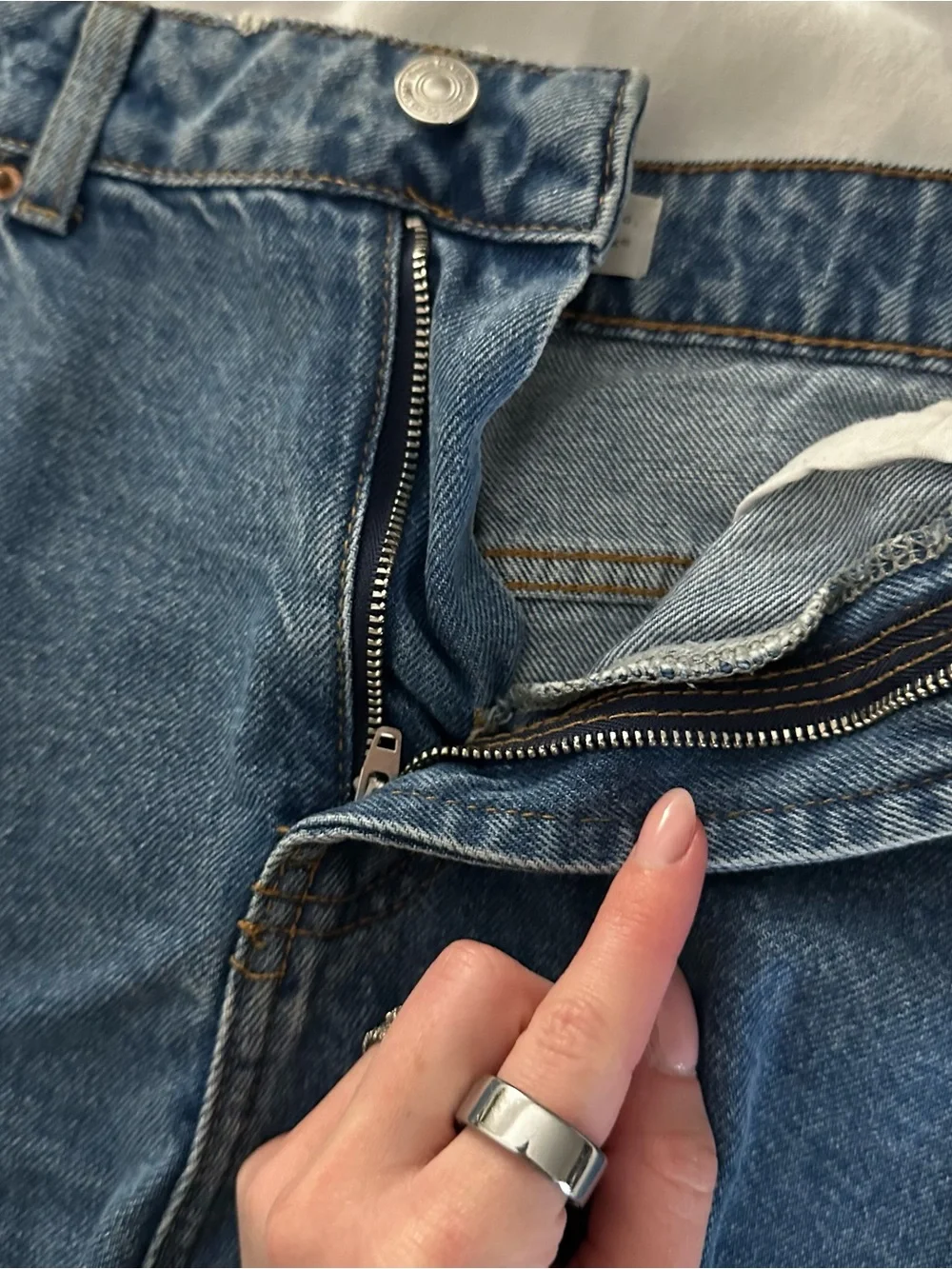 Cutoff Denim Shorts