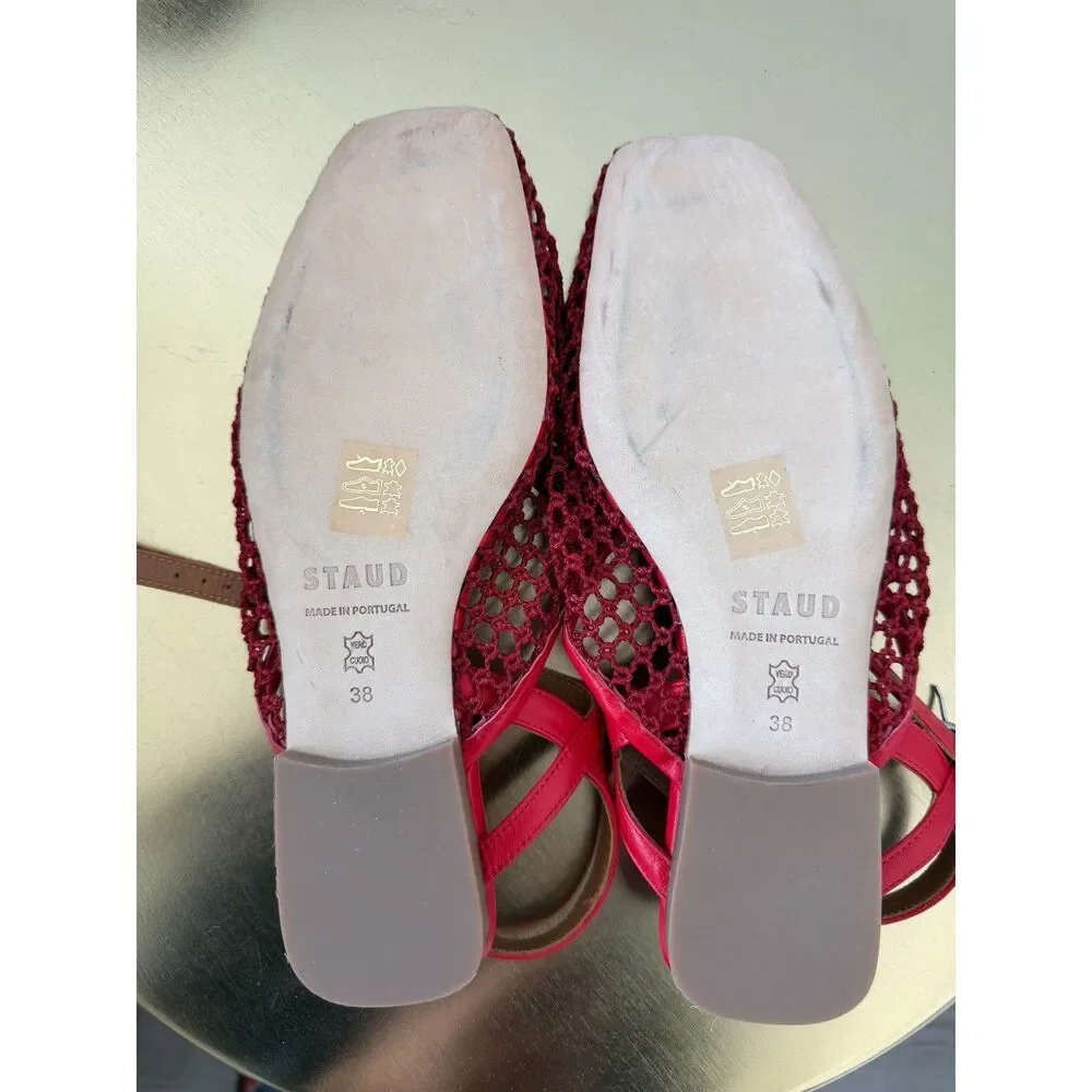STAUD square new sandals