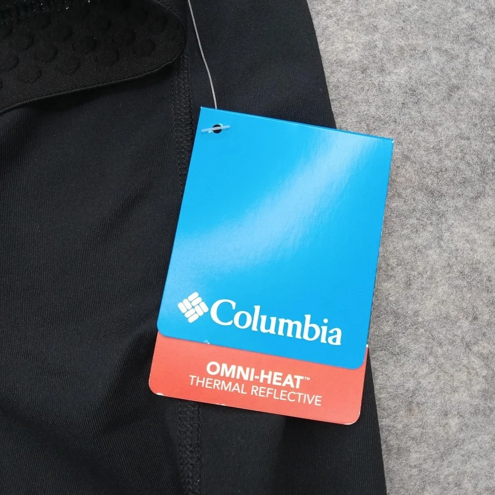 Columbia Underwear Mens 6XL Black Omni-Heat Thermal Stretch Long Johns Tight New