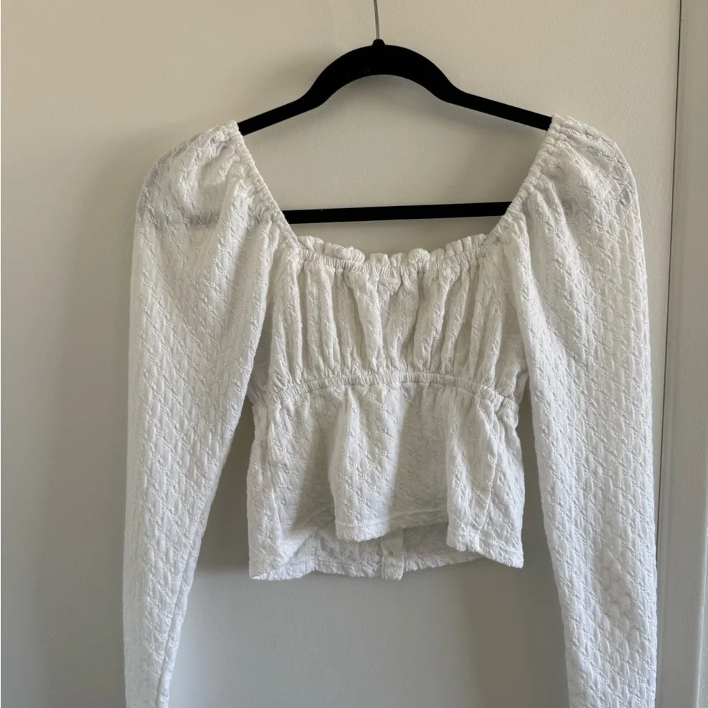 Free People chic white