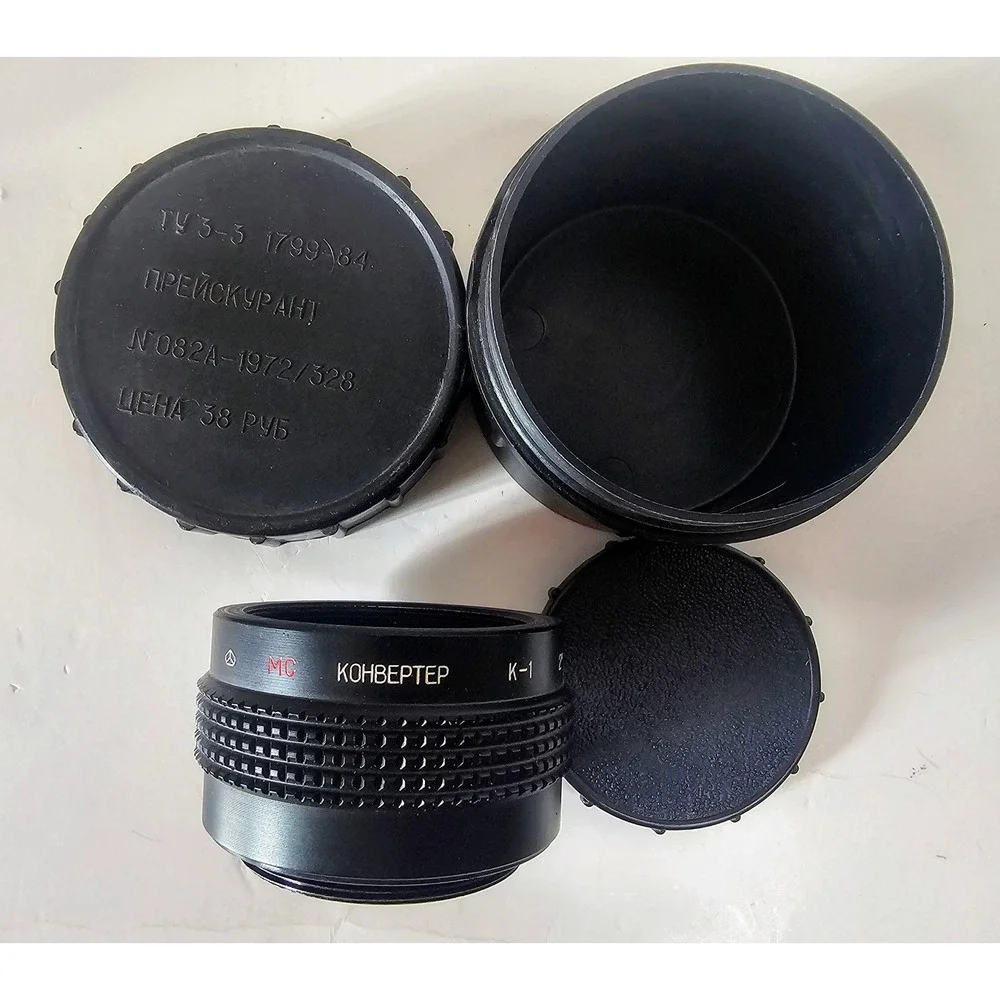 VTG SOVIET MC Converter K-1 Lens Converter Telephoto Lens UNTESTED